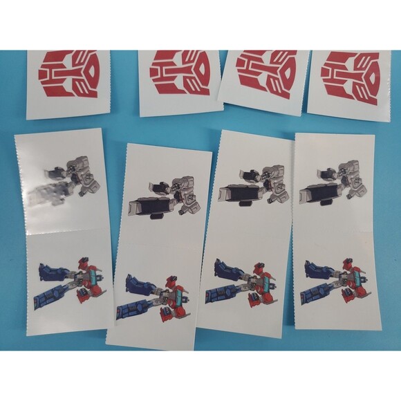 Tranformers Tattoo Bundle Of 12 Teachers Prize Award Lot By Savi - Picture 3 of 6